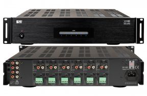 6 Zone 12-Channel 80W/ Channel Class D Digital Power Amplifier for Home Theater Systems - MX1280